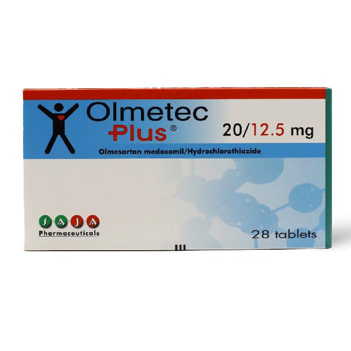 OLMETEC PLUS 20/12.5 MG 28 TAB
