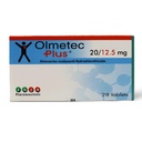 OLMETEC PLUS 20/12.5 MG 28 TAB