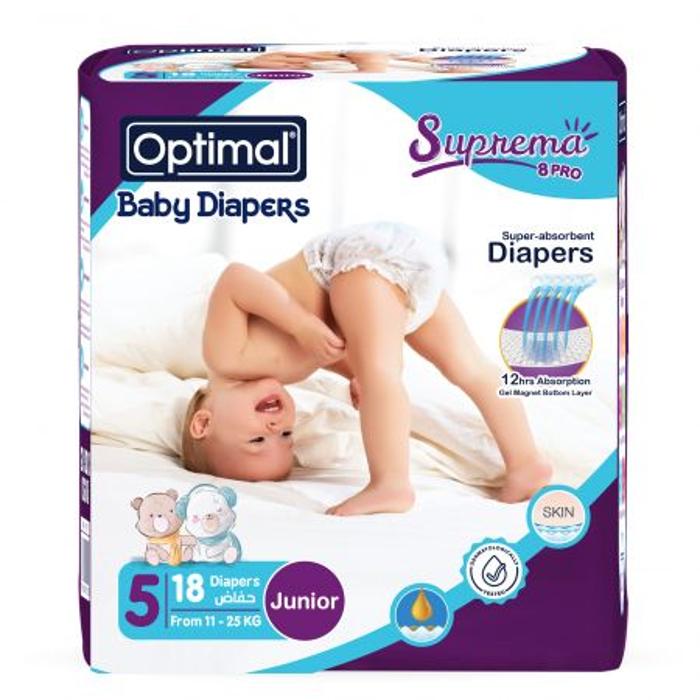 OPTIMAL DIAPER NO5 11-25 KG 18 PCS OPB 1705 1 Pack