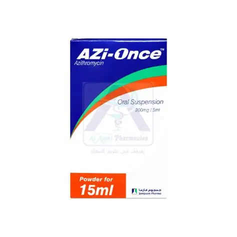 AZI-ONCE 200 MG SUSP 15 ML