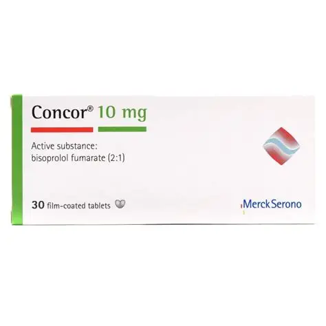 CONCOR 10MG 30 TAB