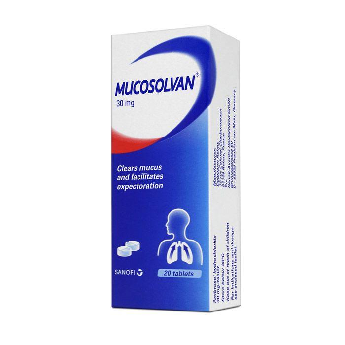 MUCOSOLVAN 30 MG 20 TAB