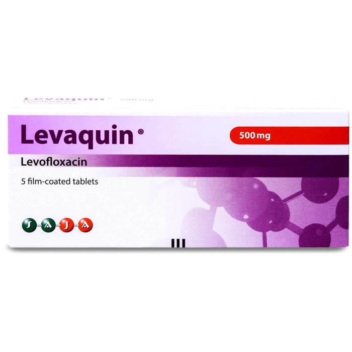 LEVAQUIN 500 MG 5 TAB