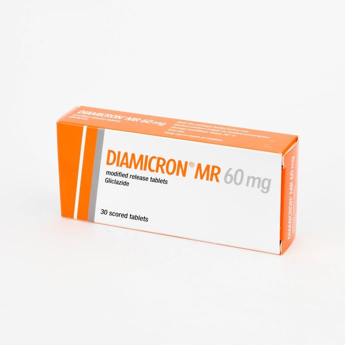 DIAMICRON MR 60 MG 30 TAB