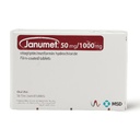 JANUMET 50 MG / 1000 MG 56 TAB