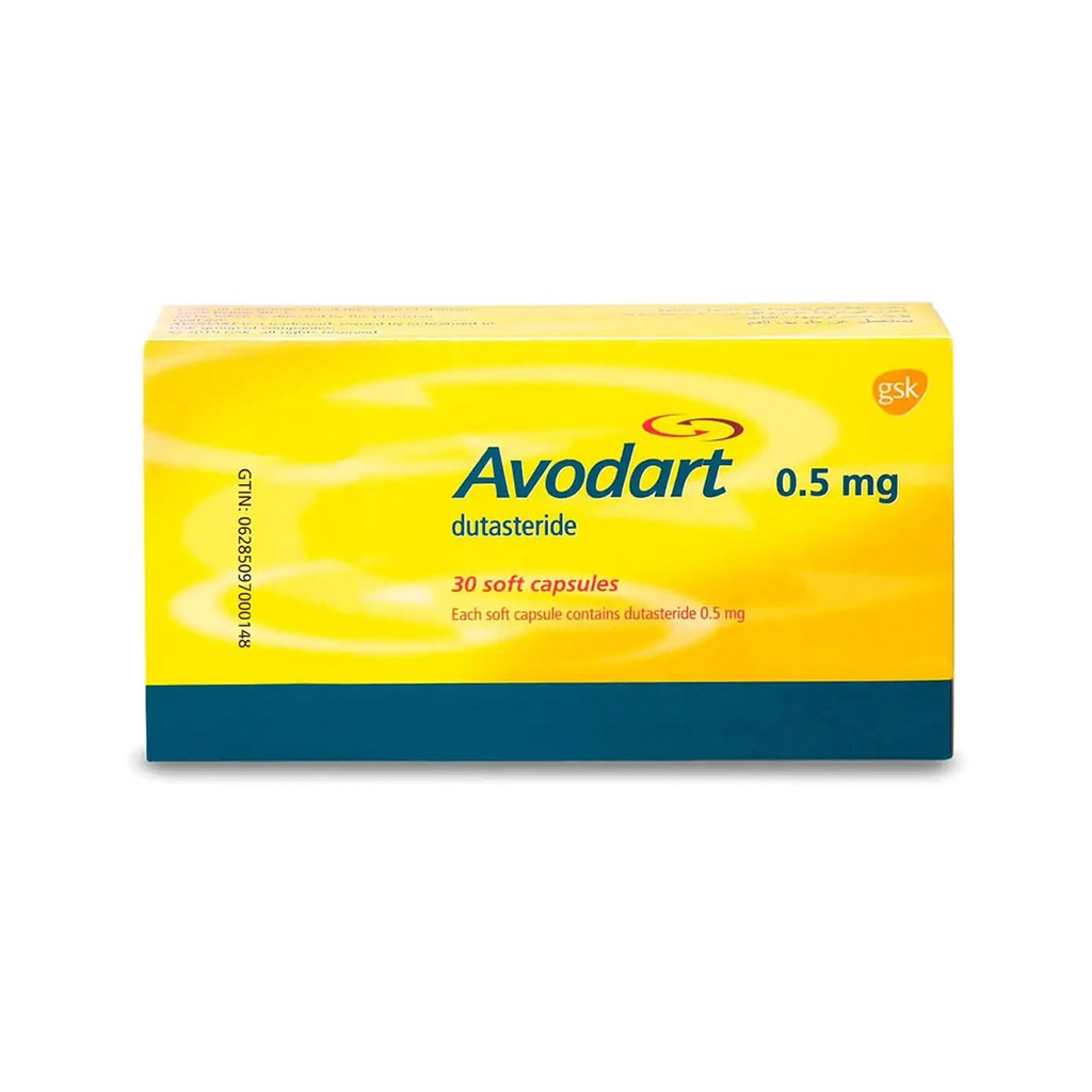 AVODART 0.5 MG 30 CAPSULE