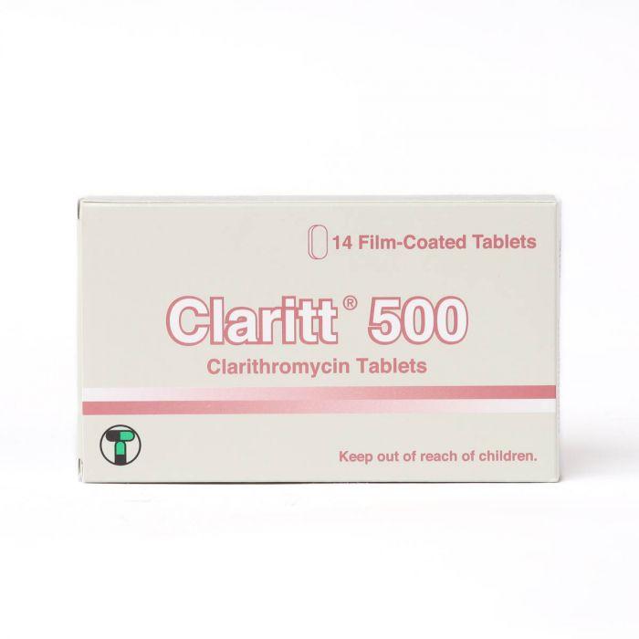 CLARITT 500 MG FC 14 TAB