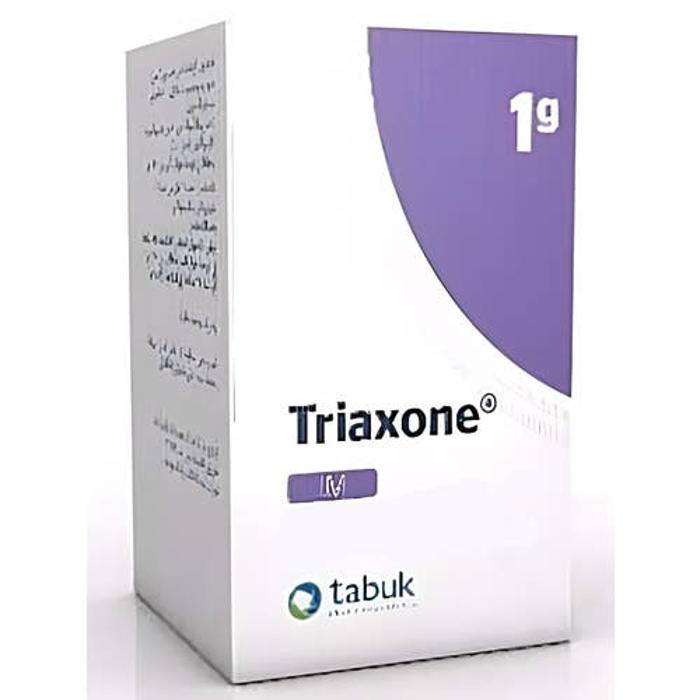 TRIAXONE1GM VIAL I.V