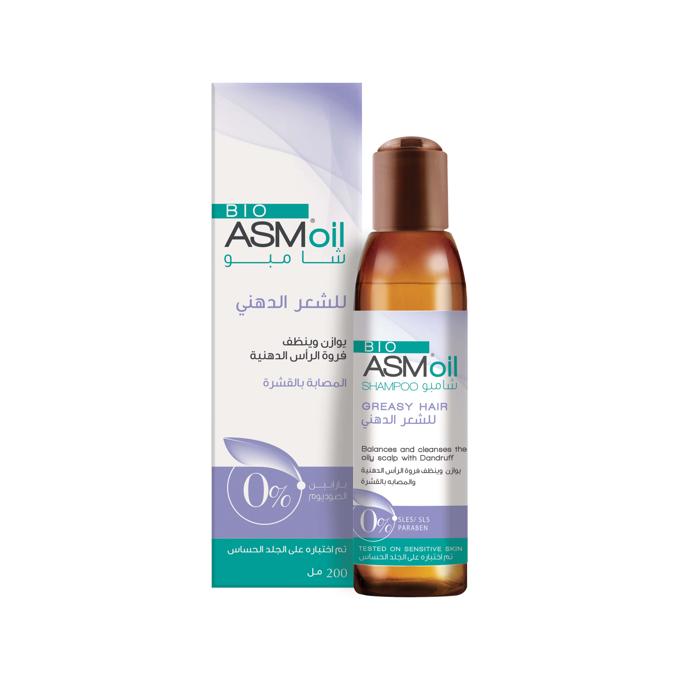 بيو اسما شامبو للشعر الدهني 200 مل
