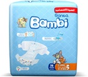 Bambi Diapers #5 28 Diaper  1 Pack