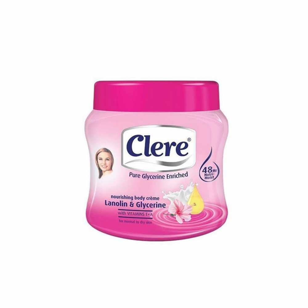 CLERE LANOLIN & GLYCERINE  CREAM 500 ML