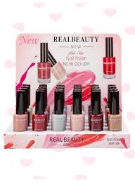 REAL BEAUTY CHILD NAIL POLISH 6 PCS