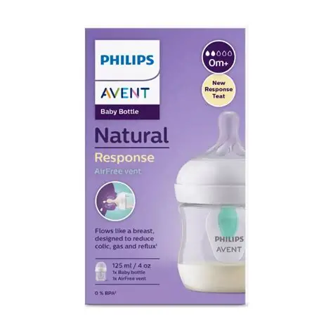 Philips Avent NATURAL 3.0 FEED BOTT 125ML(810/14) X1 with vent SCY670/01