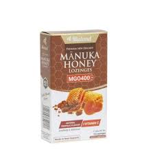 MIELAND MANUKA HONEY LOZENGES GINGER & LEMON