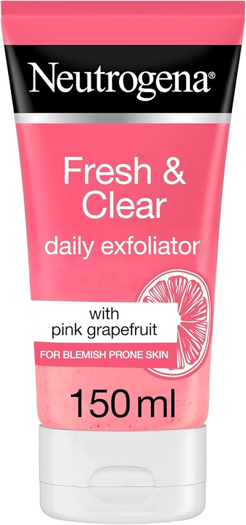 NEUTROGENA FRESH And  CLEAR ACNE WASH GRAPEFRUIT SCRUB