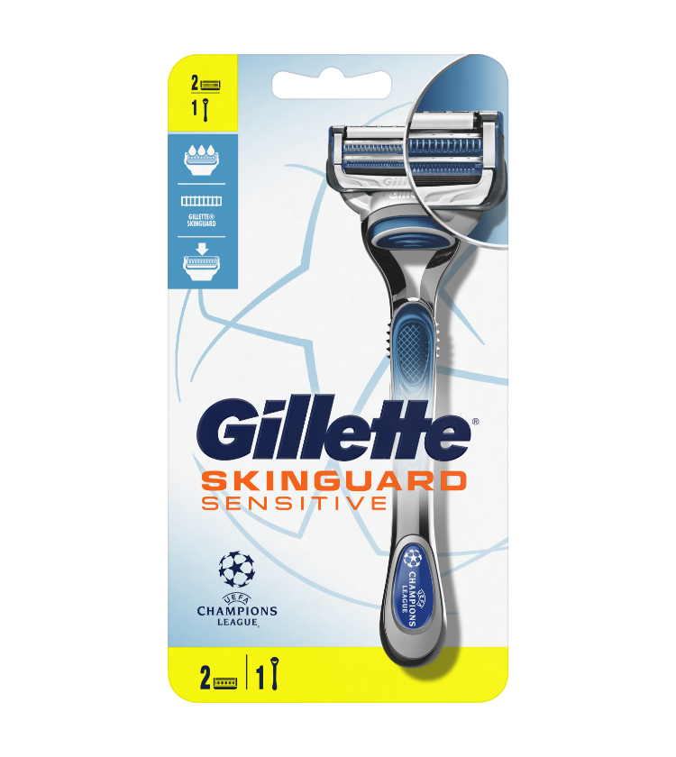 GILLETTE SKINGUARD SENSITIVE MNL CRT 2 CT