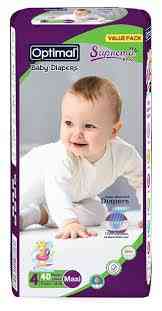 OPTIMAL DIAPER NO4 MAXI 7-18 KG 40 PCS OPB 1724