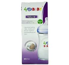 4U BABY FYP332 PLASTIC NATURAL - 260 ML