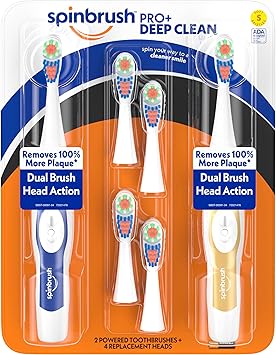 SPINBRUSH PRO+ DEEP CLEAN NETTOYAGE EN PROFONDEUR