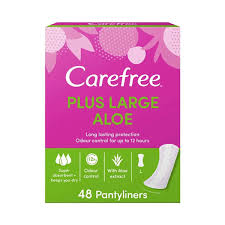 CAREFREE PLUS LARG ALOE 48 S