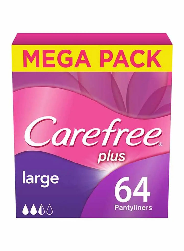 CAREFREE PLUS LARG 64