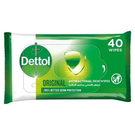 DETTOL AB WIPES 40 PCS