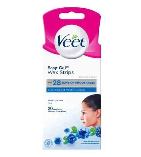VEET WAX STRIPS MINI FACE 20