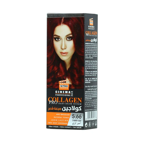 COLLAGEN HAIR COLOR CHERRY RED 5.66