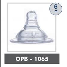 OPTIMAL WIDE NECK SILICONE NIPPLE 6-18M OPB 1065