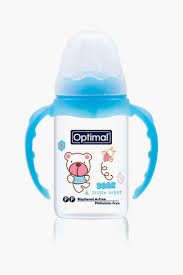 OPTIMAL SLIM WAIST FEED BOTTLE H OPB 1029 BLUE 140 ML