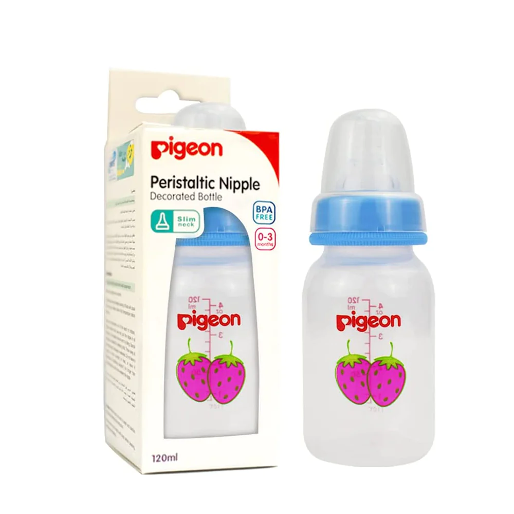 PIGEON PERISTA NIPPLE BOTTLE FRUIT 120 ML 4176