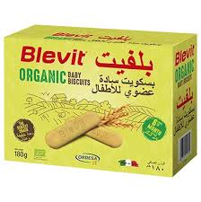 BLEVIT ORGANIC BABY BISCUITS 180 GM