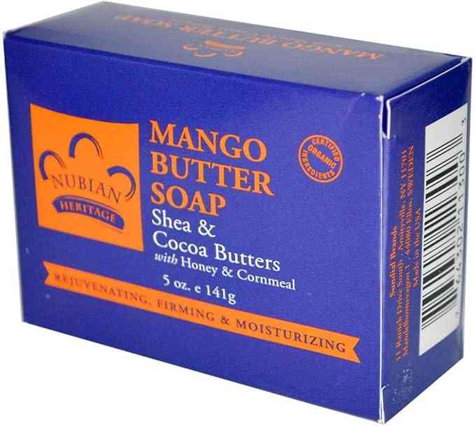NUBIAN HERITAGE BAR SOAP MANGO BUTTER REJUVENATING & FIRMING