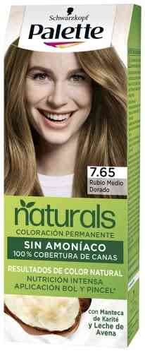 PALETTE NATURALS COLOUR 7-65 MEDIUM GOLD BLONDE
