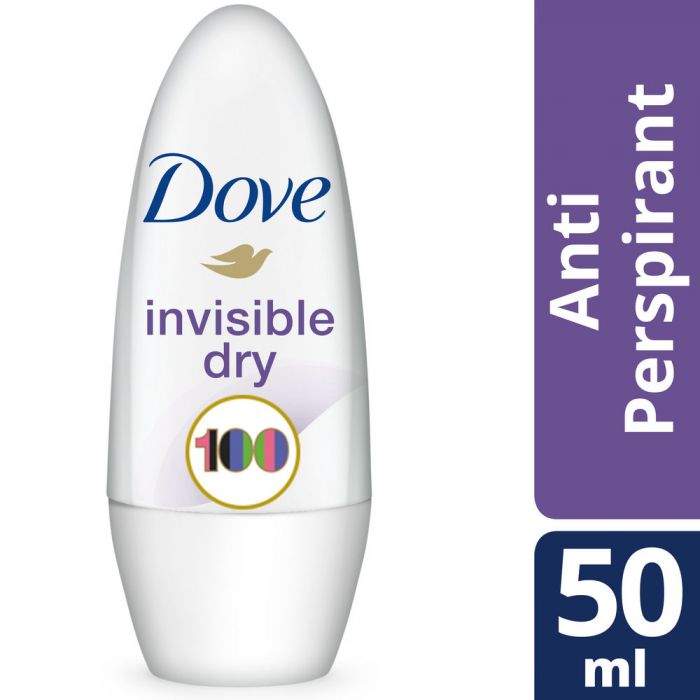 DOVE DEODORANT INVISIBLE DRY ROLL WOMEN 50 ML