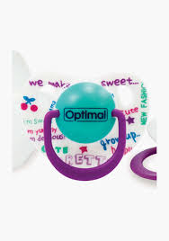 OPTIMAL ORTHODONTIC SILICONE PACIFIER 0-6M OPB 0107 W