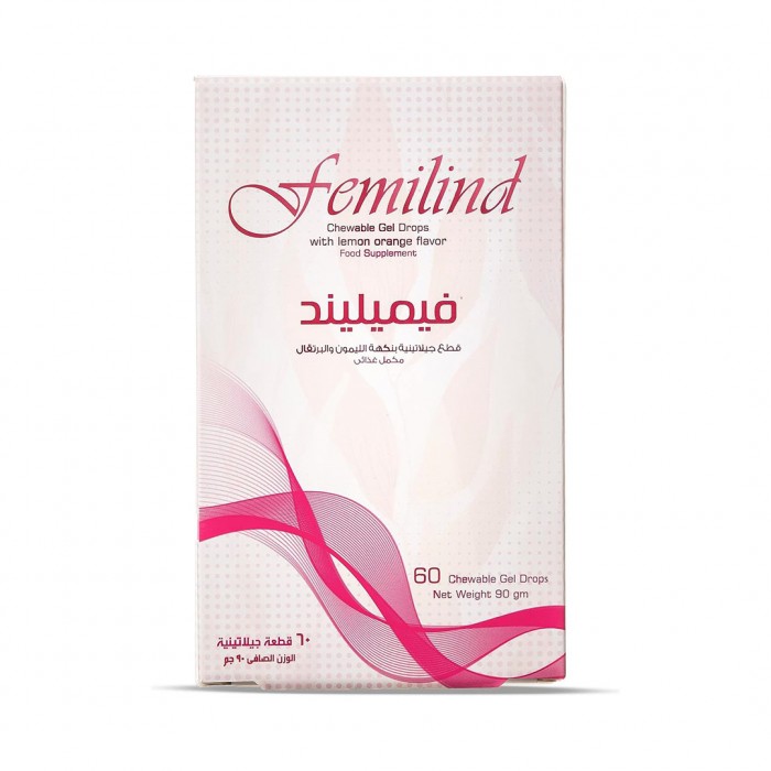 FEMILIND 60 CHEWABLE GEL