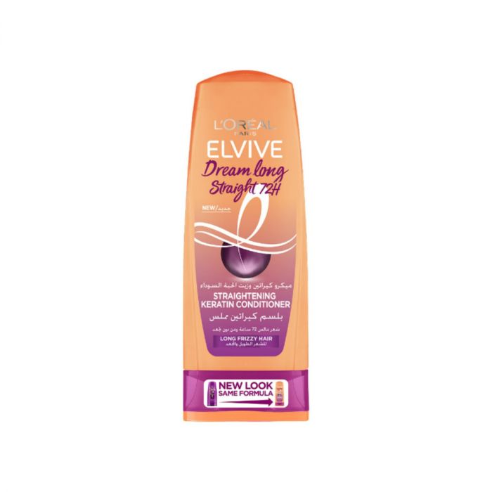 LOREAL ELVIVE KERATIN STRAIGHT CONDITIONER 360 ML