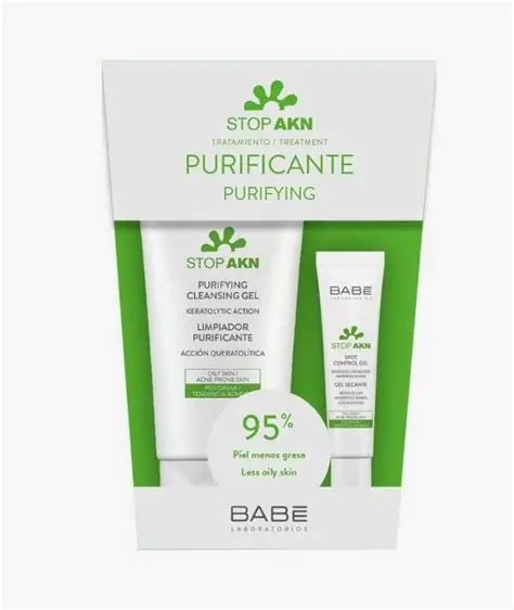 BABE PURIFYING CLEANSING GEL + FREE SPOT CONTROL GEL 1+1