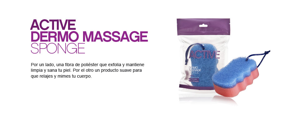SUAVIPIEL ACTIVE DERMO MASSAGE SPONGE PEELING