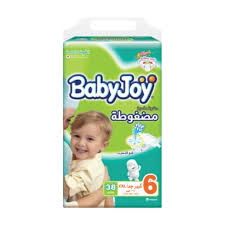 حفاضات بيبى جوى XXL جونيور 16kg  8*7