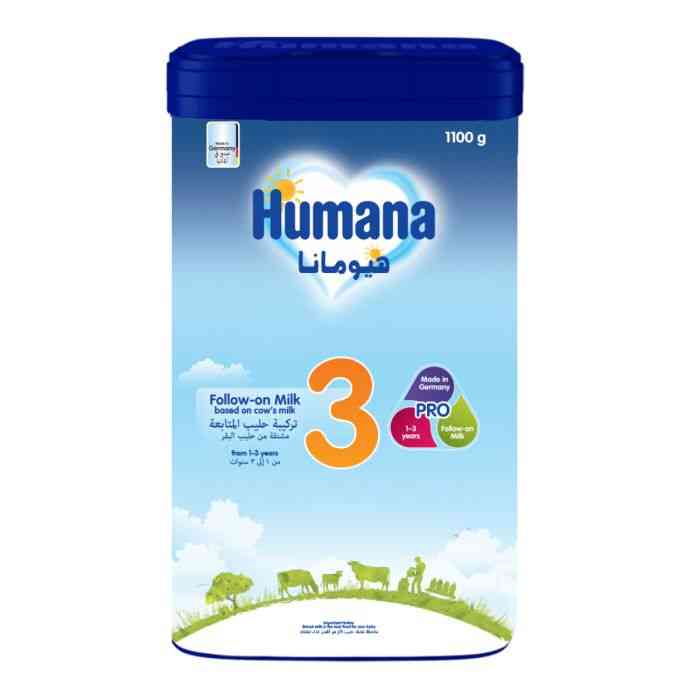HUMANA MILK NO 3 1100 G