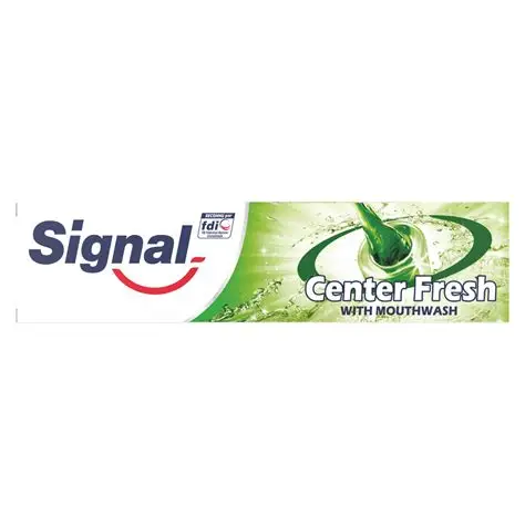 SIGNAL CENTER FRESH WITH MOUTHWASH TP 100 ML