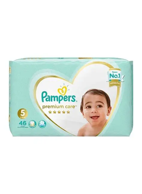 PAMPERS PREMIUM NO 5 JUNIOR 11-25 2 X  46 1 Pack