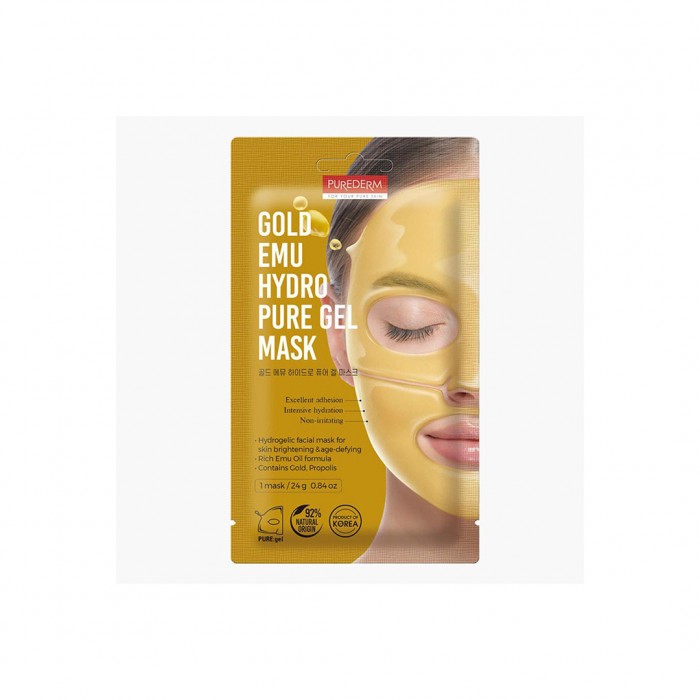 PUREDERM GOLD HYDRO PURE GEL MASK 28G ADS305