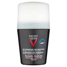 VICHY DEO ROLL HOMME ANTI STAINS 48 H 50ML 750