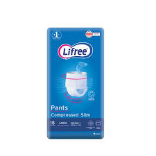 LIFREE HIGH ABSORBENCY CULLOTTE LARGE 3 X 18 1 Pack
