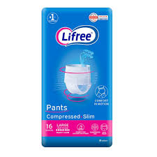 LIFREE SUPER ABSORBENCY CULLOTTE LARGE 3 X 16 1 Pack