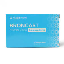 BRONCAST PEADIATRIC 5 MG 28 TAB