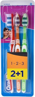 ORAL CLASSIC 2 + 1 40 MEDIUM TP